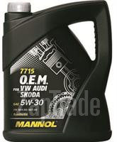 Купить моторное масло Mannol 7715 O.E.M. for VW Audi Skoda (MN7715-5) Синтетическое | Артикул 7001