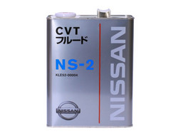 Трансмиссионные масла и жидкости ГУР: Nissan CVT Fluid NS-2 , Синтетическое | Артикул KLE5200004