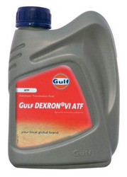 Трансмиссионные масла и жидкости ГУР: Gulf Dexron VI ATF , Полусинтетическое | Артикул 8717154952971