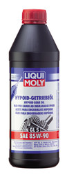 Трансмиссионные масла и жидкости ГУР: Liqui moly Трансмиссионное масло Hypoid-Getriebeoil SAE 85W-90 МКПП, мосты, редукторы, Минеральное | Артикул 1956