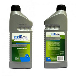 Трансмиссионные масла и жидкости ГУР: Gt oil Трансмиссионное масло GT GEAR Oil, 1л МКПП, мосты, редукторы, Полусинтетическое | Артикул 8809059407813