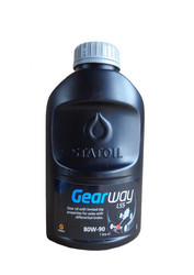 Трансмиссионные масла и жидкости ГУР: Statoil Трансмиссионное масло GearWay LS5 SAE 80W-90 (1л) МКПП, мосты, редукторы, Минеральное | Артикул 1000500