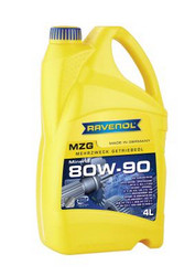 Трансмиссионные масла и жидкости ГУР: Ravenol Getriebeoel MZG SAE 80W-90 GL 4 , Минеральное | Артикул 4014835734692