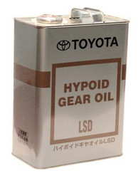 Трансмиссионные масла и жидкости ГУР: Toyota Hypoid Gear LSD , Минеральное | Артикул 0888581006