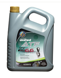 Трансмиссионные масла и жидкости ГУР: United Жидкость для АКПП (Low VIscosity) Red (Dexron VI) ATF-66 АКПП, Полусинтетическое | Артикул 8886351343452