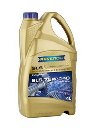 Трансмиссионные масла и жидкости ГУР: Ravenol SLS 75W-140 API GL-5 +LS , Синтетическое | Артикул 4014835734098