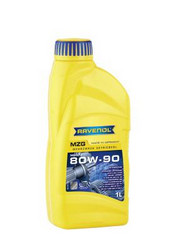 Трансмиссионные масла и жидкости ГУР: Ravenol Getriebeoel MZG SAE 80W-90 GL 4 , Минеральное | Артикул 4014835734616