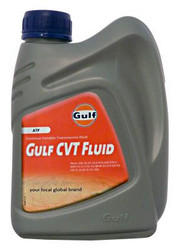 Трансмиссионные масла и жидкости ГУР: Gulf CVT Fluid , Полусинтетическое | Артикул 8718279026363