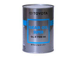 Трансмиссионные масла и жидкости ГУР: Toyota GearOIL SUPER , Синтетическое | Артикул 0888502106