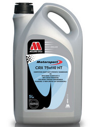 Трансмиссионные масла и жидкости ГУР: Millers oils Трансмиссионное масло CRX 75W110 NT, 5л МКПП, мосты, редукторы, Синтетическое | Артикул 7819GRN