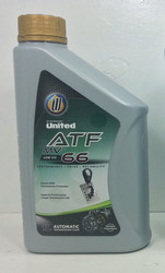 Трансмиссионные масла и жидкости ГУР: United Жидкость для АКПП (Low VIscosity) Red (Dexron VI) ATF-66 АКПП, Полусинтетическое | Артикул 8886351343421