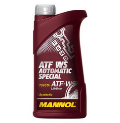 Трансмиссионные масла и жидкости ГУР: Mannol Трансм. масло AutoMatic Special ATF WS , Синтетическое | Артикул 4036021101125