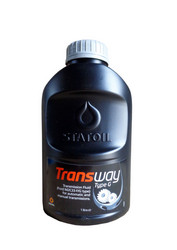 Трансмиссионные масла и жидкости ГУР: Statoil Трансмиссионное масло TransWay Type G (1л) АКПП и ГУР, Минеральное | Артикул 1001637