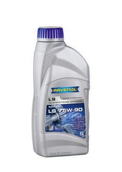 Трансмиссионные масла и жидкости ГУР: Ravenol LS SAE75W-90 , Полусинтетическое | Артикул 4014835734319