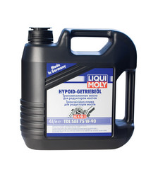 Трансмиссионные масла и жидкости ГУР: Liqui moly Трансмиссионное масло Hypoid-Getriebeoil TDL SAE 75W-90 МКПП, мосты, редукторы, Полусинтетическое | Артикул 3939