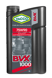 Трансмиссионные масла и жидкости ГУР: Yacco Трансмиссионное масло BVX 1000 МКПП, мосты, редукторы, Синтетическое | Артикул 340225