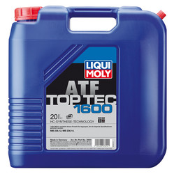 Трансмиссионные масла и жидкости ГУР: Liqui moly Трансмиссионное масло для АКПП Top Tec ATF 1600 АКПП и ГУР, | Артикул 3694