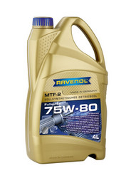Трансмиссионные масла и жидкости ГУР: Ravenol Трансмиссионное масло , 4л МКПП, мосты, редукторы, Синтетическое | Артикул 4014835719798