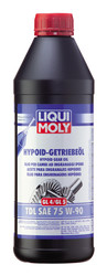 Трансмиссионные масла и жидкости ГУР: Liqui moly Трансмиссионное масло Hypoid-Getriebeoil TDL SAE 75W-90 МКПП, мосты, редукторы, Полусинтетическое | Артикул 3945