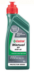 Трансмиссионные масла и жидкости ГУР: Castrol Трансмиссионное масло Manual EP 80W-90, 1л МКПП, мосты, редукторы, Минеральное | Артикул 15032B