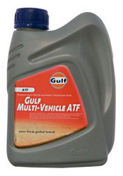 Трансмиссионные масла и жидкости ГУР: Gulf Multi-Vehicle ATF , Синтетическое | Артикул 8717154959437