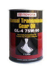 Трансмиссионные масла и жидкости ГУР: Toyota Manual TRANSMSION Gear , Синтетическое | Артикул 0888581026