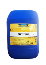 Трансмиссионные масла и жидкости ГУР: Ravenol Трансмиссионное масло CVT Fluid (20л) Вариатор, Синтетическое | Артикул 4014835732520