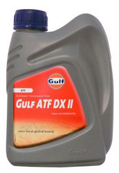 Трансмиссионные масла и жидкости ГУР: Gulf ATF DX II , Полусинтетическое | Артикул 8717154952452