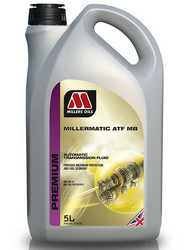Трансмиссионные масла и жидкости ГУР: Millers oils Жидкость для автоматических трансмиссий Millermatic ATF MB, 5л АКПП, Синтетическое | Артикул 7740GRR