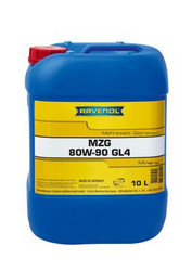 Трансмиссионные масла и жидкости ГУР: Ravenol Getriebeoel MZG SAE 80W-90 GL 4 , Минеральное | Артикул 4014835734647