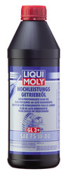 Трансмиссионные масла и жидкости ГУР: Liqui moly Трансмиссионное масло Hochleistungs-Getriebeoil SAE 75W-80 МКПП, мосты, редукторы, Синтетическое | Артикул 7584