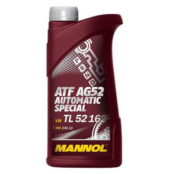 Трансмиссионные масла и жидкости ГУР: Mannol Трансм. масло AutoMatic Special ATF AG52 , Полусинтетическое | Артикул 4036021103051