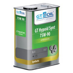 Трансмиссионные масла и жидкости ГУР: Gt oil Трансмиссионное масло GT Hypoid Synt, 4л МКПП, мосты, редукторы, Синтетическое | Артикул 8809059407875