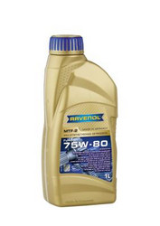 Трансмиссионные масла и жидкости ГУР: Ravenol MTF -2 SAE 75W-80 , Синтетическое | Артикул 4014835719712