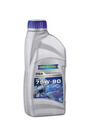 Трансмиссионные масла и жидкости ГУР: Ravenol PSA SAE75W80 , Полусинтетическое | Артикул 4014835734111